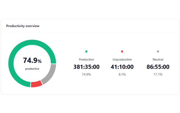 employee productivity overview