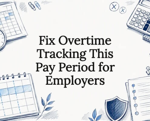 Decorative overtime tracking title card