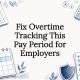 Decorative overtime tracking title card