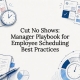 Employee scheduling management title card