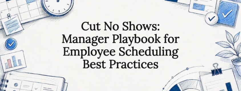 Employee scheduling management title card