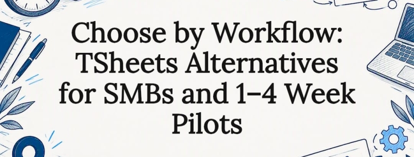 Workflow-based time tracking alternatives title card