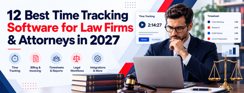 Best Time Tracking Software for Law Firms