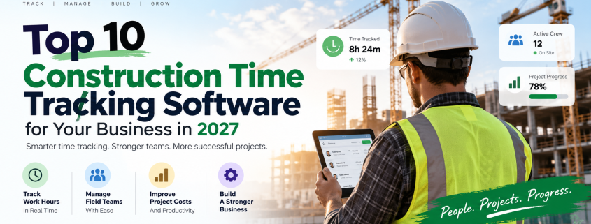 Construction Time Tracking Software for Your Business